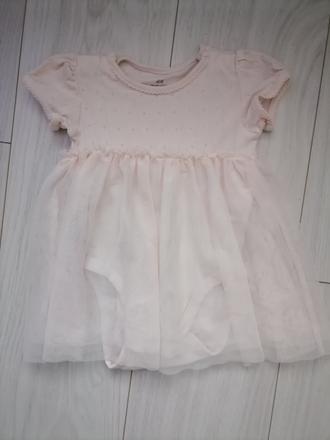 Body s tylovou sukničkou, h&m,74