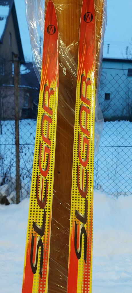 Predám detské bežky slegar 460 zack 160 cm + topán, 