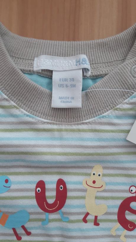 Tričko veľ. 74, pre chlapca, h&m,74