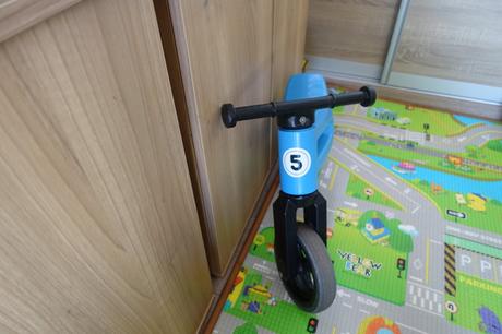 Odrážadlo funny wheels rider sport modré 2v1,