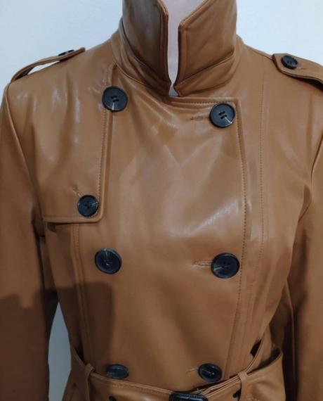 Koženkový kabátik, orsay,38