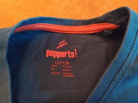 Tričká 122-128, pepperts,128