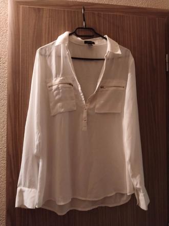 Biela blúzka, amisu,s