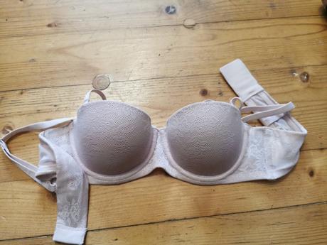 Telová balkonetka, h&m,75a