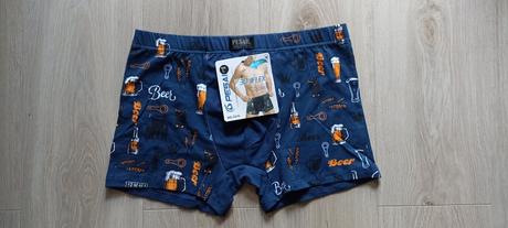 Pánske bavlnené boxerky s motívom piva, l - xxxl