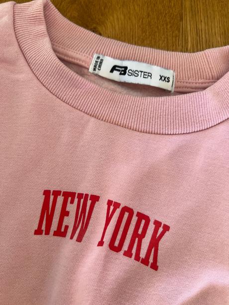 Crop mikinové tričko, fishbone,xs