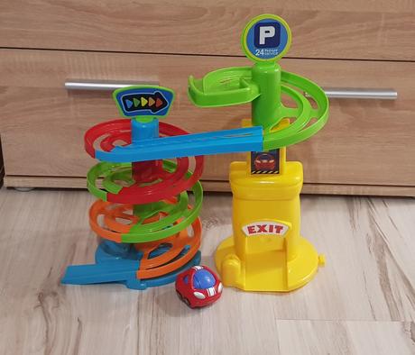 Plastová autodráha pre najmenších,