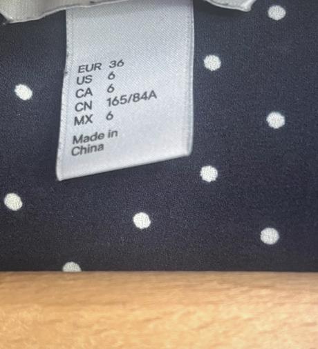 Bodkovaná elegantná blúzka h&m, h&m,36