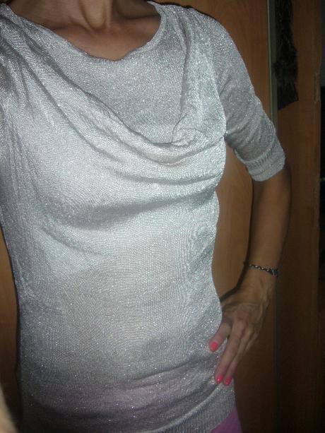 Strieborne tricko, s