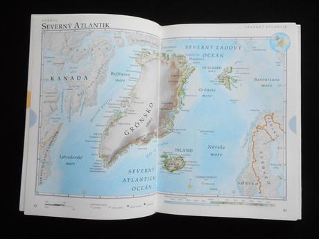 Kniha príručný atlas sveta,