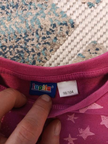 Dievčenská tunika / teplákové šaty, lupilu,98