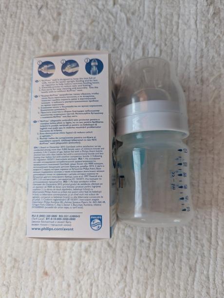 Fľaška phipis avent anti-colik, avent
