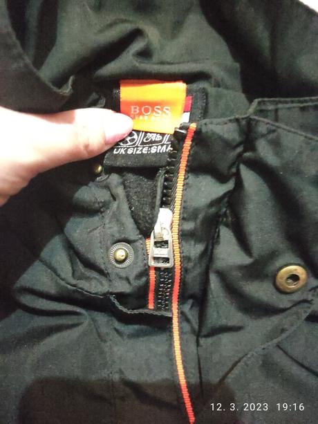 Hugo boss prechodná tenká bunda, hugo boss,s