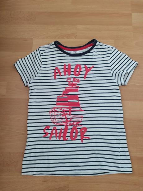 Bielo-modré tričko, pepco,134