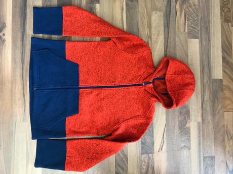 Mikina z pleteného fleecu, len opraná, mckinley,152