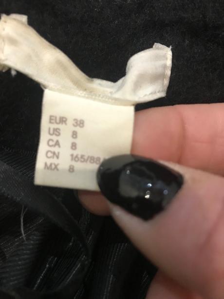 Zimný vlnený kabat h&m, h&m,m
