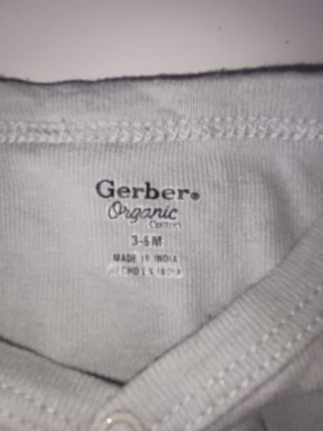 Tričko zavinovacie, gerber,62