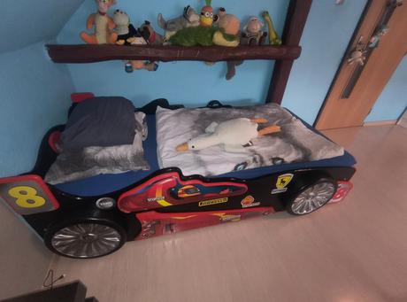 Autíčkova postel, šírka (cm): 90,dĺžka (cm): 200