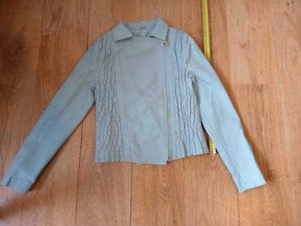 Koženková bunda, s