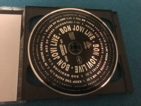 Cd box - 2 cd, bon jovi , keep the faith,
