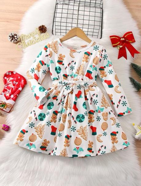 Vianocne šatky perník, 104 - 134