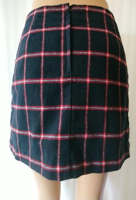 Dámska čierno červená károvaná sukňa, atmosphere, atmosphere,xs