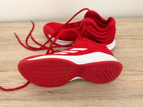 Detské tenisky adidas červené, veľ. 33, adidas,33