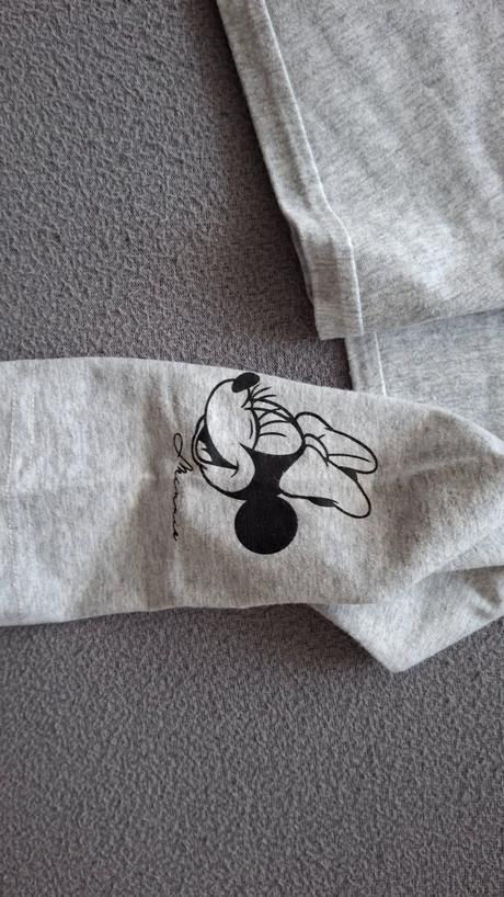 Dámske svetlošedé legíny, minnie mouse., pepperts,xs