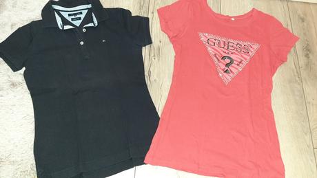 Tričko tommy hilfiger a guess, tommy hilfiger,xs