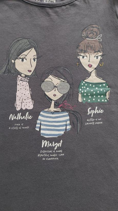 Tričko s postavami, 122