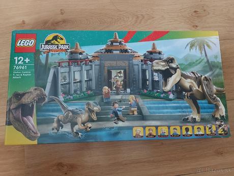 Lego 76961 stredisko pre navstevnikov utok t-rex,
