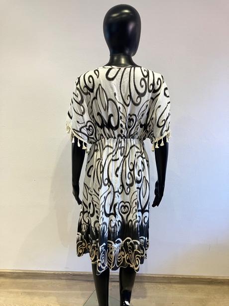 Dámske šaty letné vzorované (uni), l / m / s / xl