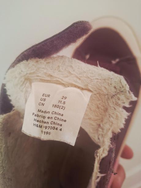 Teplé praktické tenisky, h&m,29