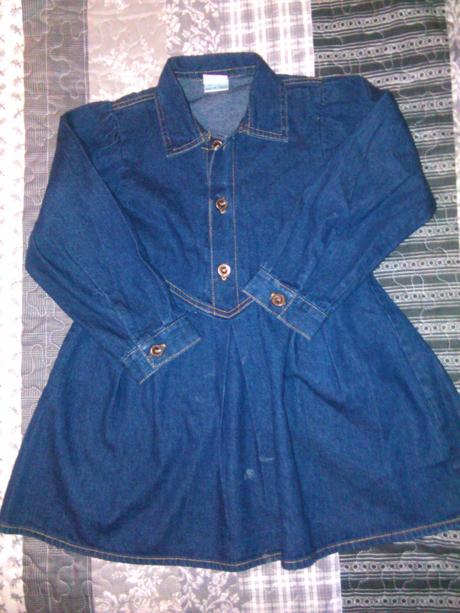 Šaty - rifľové, 128