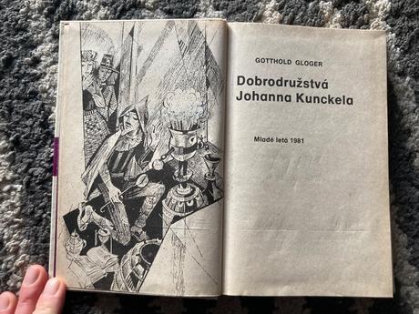 Dobrodružstvá johanna kunckela- prvé vyd.1981,