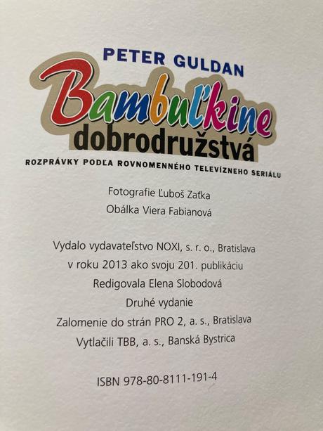 Bambuľkine dobrodružstvá peter guldan (2013),