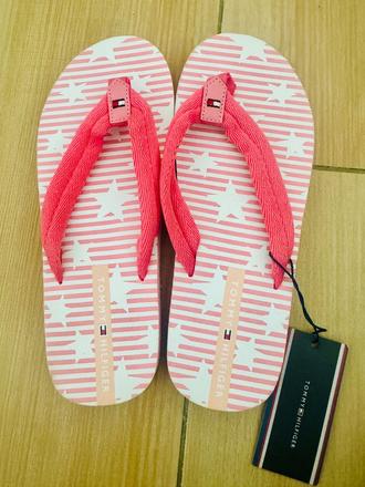 Šlapky, tommy hilfiger,36