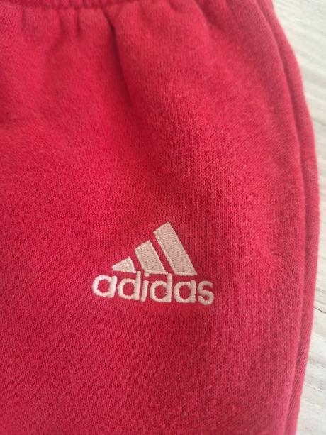 Červené tepláky 80/86, adidas,80