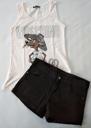 Tielko na štýl známej značky - veľ. xs/s, xs