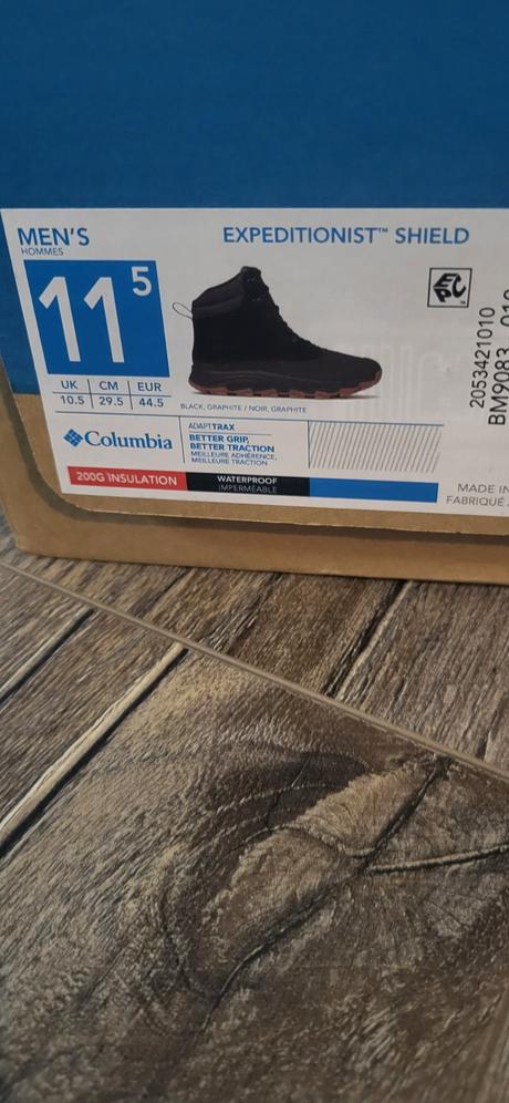 Zimne cizmy, columbia,44