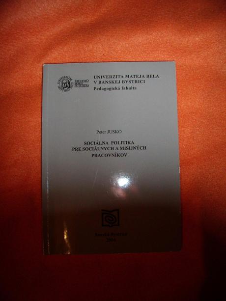 Sociálna politika pre soc. a misijn. pracovníkov, 