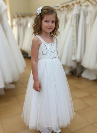 Detské šaty pre dievčatka, 128 / 134