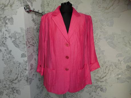 Luxusny lanovy blejzer, 42