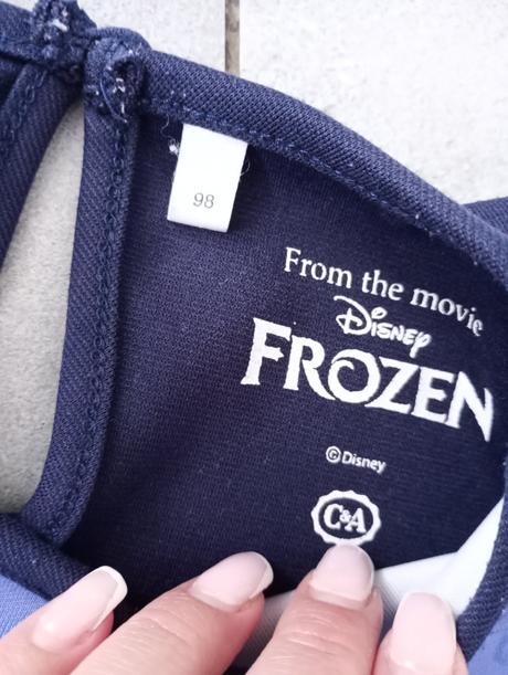 Šaty frozen 98, c&a,98