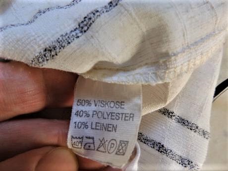 Ľanová naturálna košeľa 39/40, l