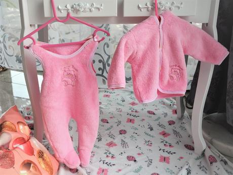 Flísová súprava pre bábätko-62/68, 62