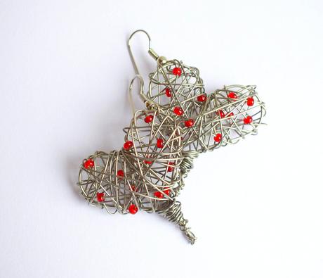 Nové originálne srdiečkové náušničky, 