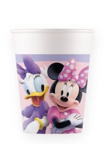 Poháre minnie papierové 200ml 8ks, 