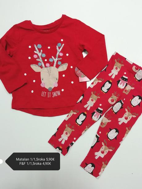 Vianočné tričko so sobom, matalan,86