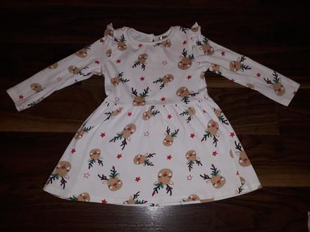 Vianočné šaty, v. 86/92, pepco,92